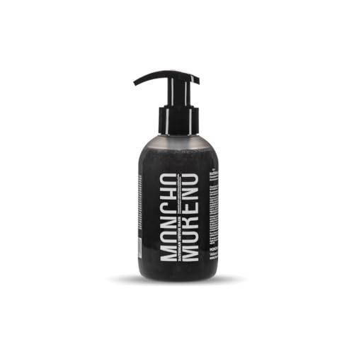 MONCHO MORENO | Bathman Detox Hair - Champú de carbón activo | Raices grasas y puntas secas (250 ml (Paquete de 1)) (500)