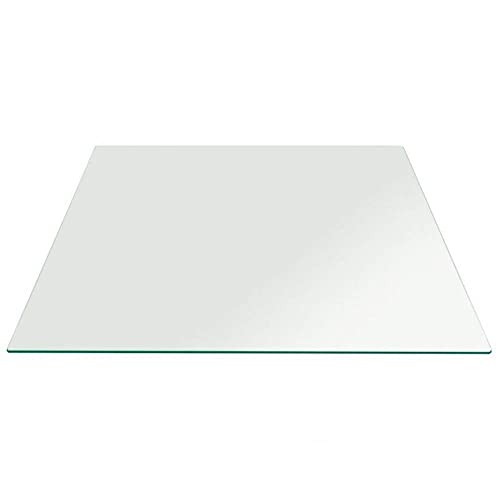 Balder - Tablero para Tapa de Mesa de Cristal Templado de 6 mm - FABRICACION A Medida - para Proteger mesas de Comedor, mesas de Jardin, mesas de Oficina.
