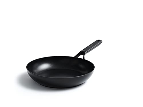 KitchenAid Sartén Antiadherente de Aluminio, Apta para Todo Tipo de Cocinas, Inducción, Horno y Lavavajillas, 24 cm, Negra