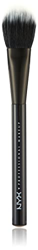 NYX PROFESSIONAL MAKEUP brocha para polvos y colorete Pro Dual Fibre Powder Brush 8 de doble fibra