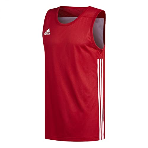 adidas 3G Speed Reversible Jersey Camiseta sin Mangas, Hombre, Power Red/White, S