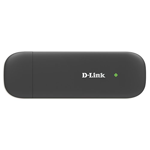 D-Link DWM-222 - Modem 4G LTE USB 2.0, 150 Mbps, SIM datos cualquier operador, LED estado, LTE/DC-HSPA+/HSPA/WCDMA, GSM/GPRS/EDGE, compatible Windows y Mac, ranura Micro SD, Negro