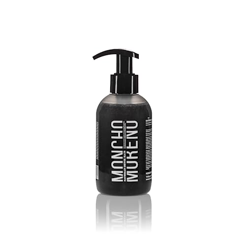 MONCHO MORENO | Bathman Detox Hair - Champú de carbón activo | Raices grasas y puntas secas (250 ml (Paquete de 1)) (250)