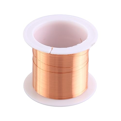 Alambre de cobre esmaltado,1 pieza 0,2 mm x 20 m alambre magnético,Bobina esmaltada,Alambre de cobre para bobina de inductancia de transformador esmaltado