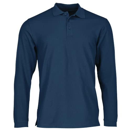 Fruit of the Loom SS037M, Polo para Hombre, Azul (Navy Blue), X-Large