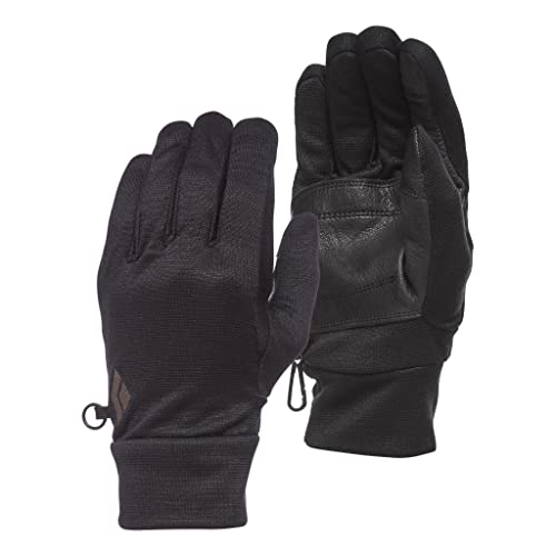 Black Diamond Midweight Wooltech Gloves Guantes, Unisex adulto, Anthracite, Extra Small