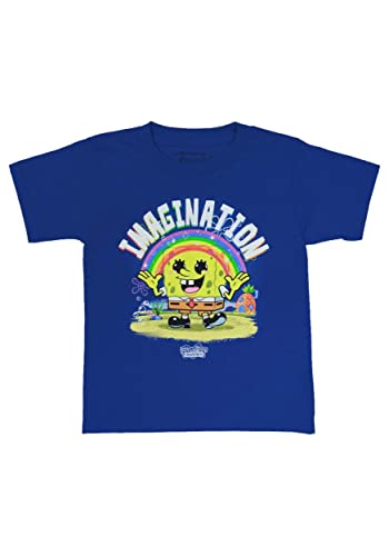Funko Pocket Pop! & tee: Spongebob Squarepants - SB with Rainbow - para Chicos - Medium - Camiseta, Franela - Ropa con Minifigura de Vinilo Coleccionable - Idea de Regalo para Adultos Hombres