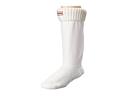 Hunter Calcetines S3004C-Socks Half Card-Wht Blanco L
