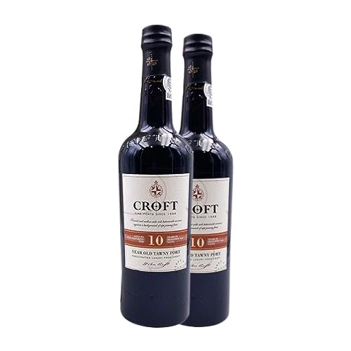 Croft Port Tawny Porto 10 Años 75 cl Vino generoso (Caja de 2 Botellas de 75 cl)