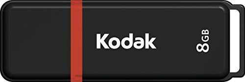 KODAK - Usb2.0 k100 8gb 8gb Negro Unidad Flash USB - Memoria USB (USB 2.0, Type-a, Tapa, Negro, ampolla)
