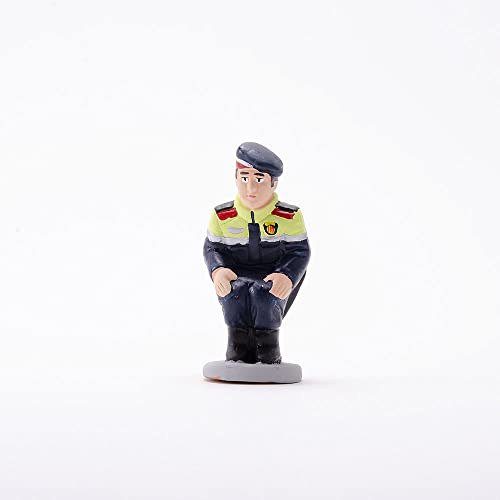 CAGANER - Figura Coleccionable de Policias (Mosso d'Esquadra)