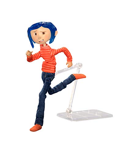 NECA Coraline in Striped Shirt and Jeans Articulated 7' Scale Action Figure
