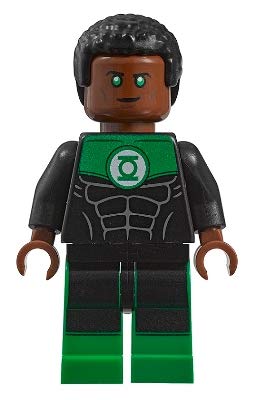 LEGO Super Heroes Linterna Verde John Stewart Minifigura desde 11914 (Embolsado)