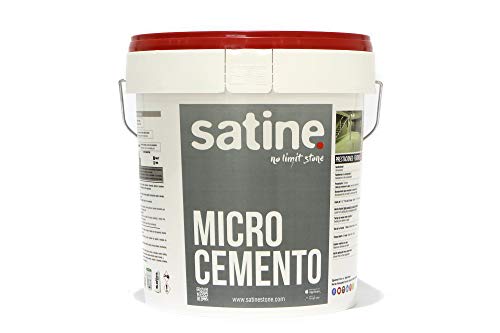 Microcemento Monocomponente Base Satine 20 Kg