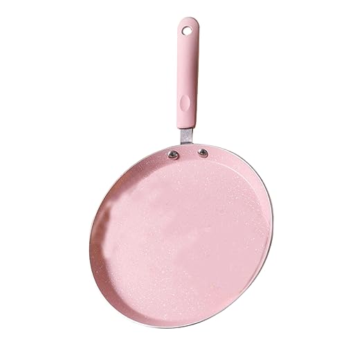 MAGICLULU 1 Pc Olla de alabarda Maifan Stone Pan velas de sandía inoxidable sartén para huevos sartén rosa sartén antiadherente de aluminio sartén de mano aleación de aluminio cacerola wok