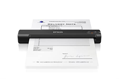 Epson Escáner portátil de documentos WorkForce ES-50 A4, negro