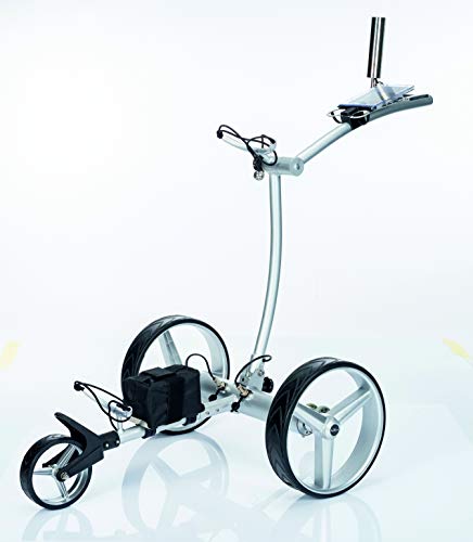 GT-AR - Carrito de golf eléctrico (aluminio, mando a distancia, incluye 10 accesorios)