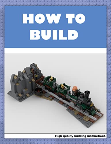 How to build a LEGO Mine train – MOC idea building instructions (English Edition)