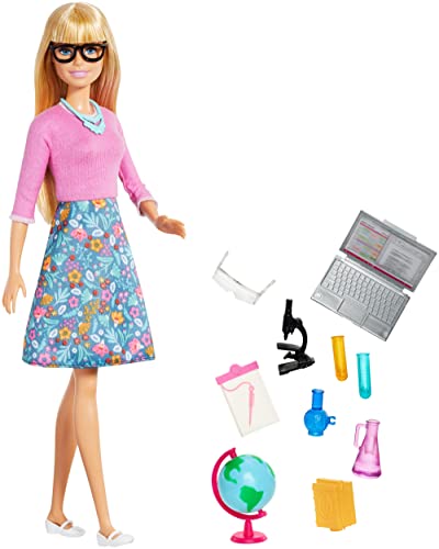 Barbie- Teacher Quiero Ser Maestra, Multicolor (Mattel GJC23)