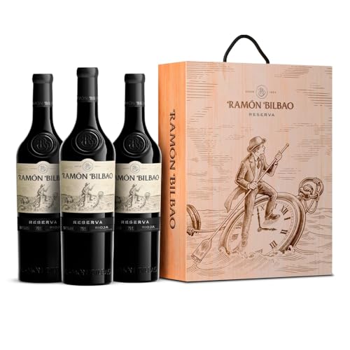 Ramón Bilbao Reserva - Tempranillo Vino tinto - D.O. Rioja - Pack 3 botellas de 750 ml