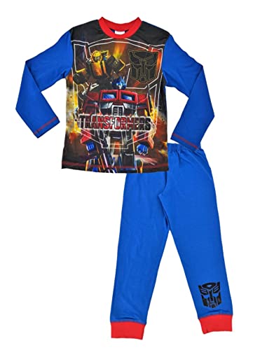 TDP Textiles Pijama Transformers para niños de 4 a 10 años, azul, 9-10 Years