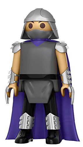 Funko - Figurine Tortues Ninjas TMNT Playmobil - Shredder 15cm - 0849803084684
