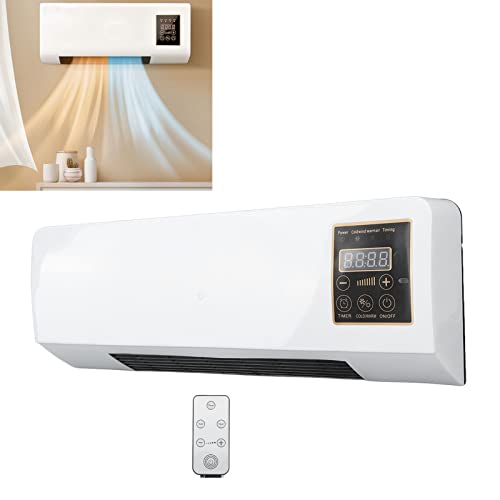 ANGGREK Aire Acondicionado Portátil Pequeño Aire Acondicionado Pared Ventilador Caliente para Baño Dormitorio 220V