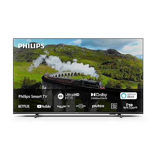 Philips PUS7608 126 cm (50 Pulgadas) Smart 4K LED TV | 60Hz | Pixel Precise Ultra HD y HDR10+ | Dolby Vision y Dolby Atmos | SAPHI | Altavoces 20W | Compatible con Asistente Google y Alexa