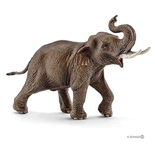 Schleich - Elefante asiático, Macho, Figura (14754)