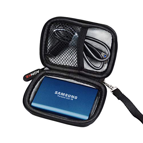 para Samsung T3 / T5 250GB 500GB 1TB 2TB SSD USB 3.0 Disco SSD Portatíl Duro Estuche Viajes Funda Bolso by AONKE