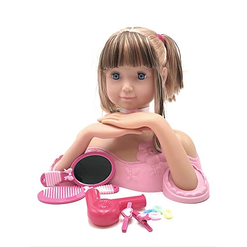 cpa toy group trading s.l. Tachan Busto de muñeca con Set de peluquería (772T00402)
