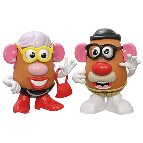 Hasbro Potato Head - Abuela y Abuelo Potato - Juguete para niños a Partir de 2 años - Incluye 24 Piezas