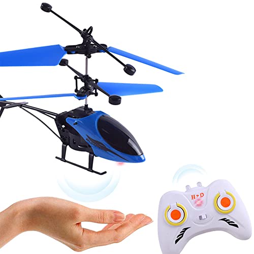 XUBX Mini RC Helicópteros, Juguete Volador Que Reproduce Magia, Mini Drone con Carga USB, Avión de Control Remoto, Sensor infrarojo Avión Volador Mejorado para Niños Adultos