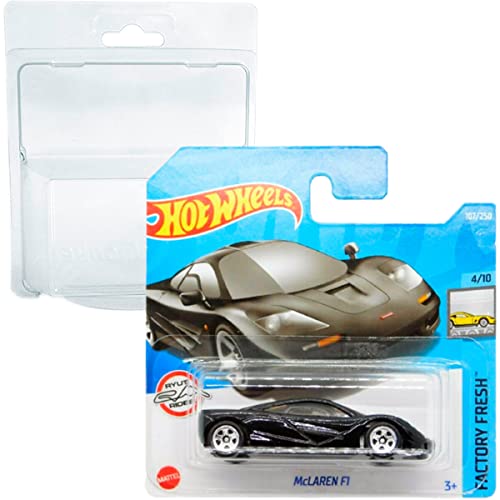 Hot Wheels McLaren F1 Ryu's Rides Factory Fresh 4/10 (107/250) 2022 Short Card + Blister & Card Protector Pack Friki Monkey