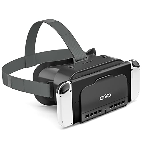 OIVO Switch Gafas VR para Nintendo Switch y Nintendo Switch OLED, Lentes HD Ajustables, Gafas VR (Realidad Virtual) para Nintendo Switch, Kit Switch OLED VR, Gafas Switch OLED 3D