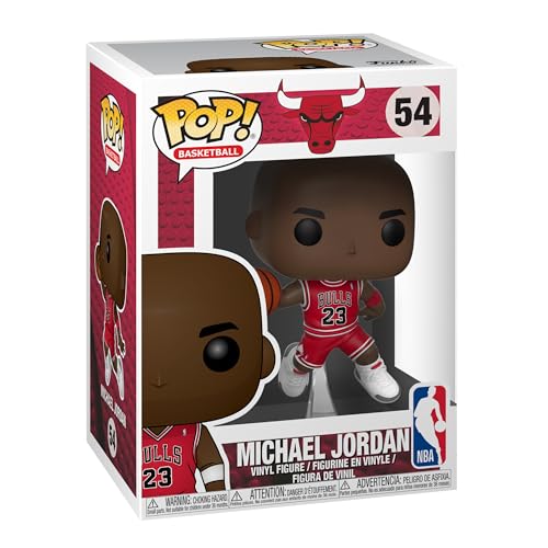 Funko Pop! NBA: Bulls - Michael Jordan - Figura in Vinile da Collezione - Idea Regalo - Merchandising Ufficiale - Giocattoli per Bambini e Adulti - Sports Fans - Figura da Collezione e da Esposizione