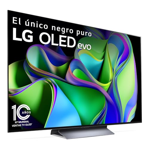 LG OLED55C34LA 55', 4K OLED EVO, Smart TV webOS23, Procesador Máxima Potencia, Dolby Vision, Dolby Atmos, Gaming, Alexa/Google Assistant