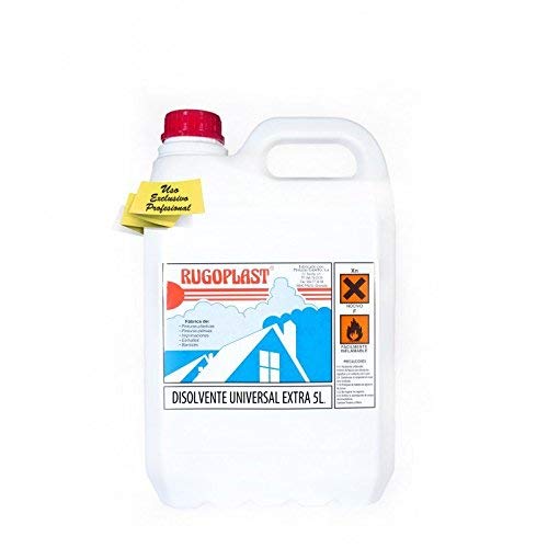 Rugoplast - Disolvente universal extra diluyente para pinturas y barnices en general, limpieza de utensilios