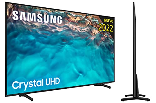 Samsung TV Crystal UHD 2022 65BU8000 - Smart de 65', 4K , Procesador Crystal UHD, Contast Enhancer con HDR10+, Q-Symphony y Alexa integrada.