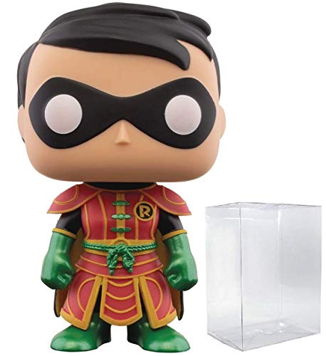 Funko Pop! DC Heroes: Imperial Palace – Figura de vinilo de Robin (incluye funda protectora de caja de pop)
