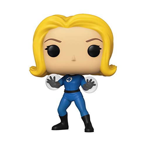 Funko- Pop Marvel: Fantastic Four-Invisible Girl Collectible Toy, Solid, Multicolor, Standard (44986)
