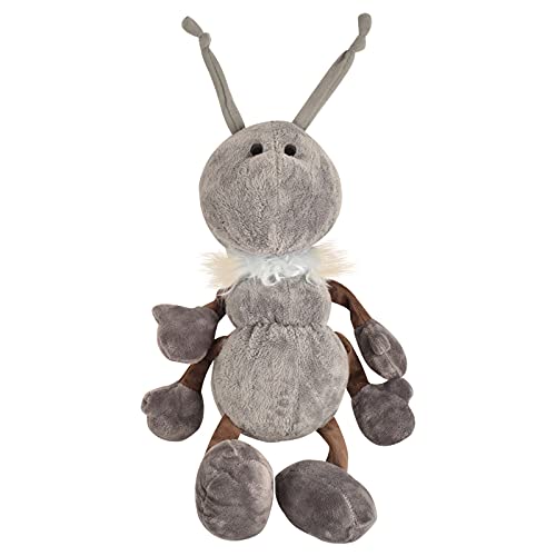 BOHS Hormiga de Peluche con Bufanda - Suave y Abrazable Juguete de Animal Insecto de 25 cm - Perfecto para Niños