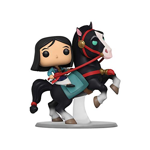 Funko - Pop Rides: Mulan on Khan Figura Coleccionable, Multicolor (45324)