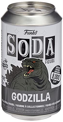 Funko Vinyl Soda: Godzilla - GodzillaW/(GW) Chase(IE) 1 In 6 Chance of Receiving A Chase Variant (Styles May Vary), 58714