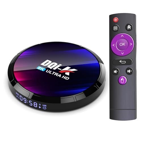 2024 Android 13 TV Box,H96MAX 4GB 64GB TV Box 8K RK3528 Quad-Core Support HDR10 WiFi6 2.4G/5.8G USB 3.0 TV Boxes de Android