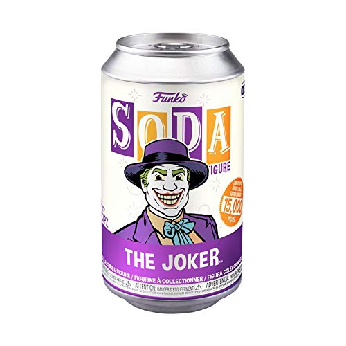 Funko- Vinilo Soda: DC-Joker (1989) con persecución w/Chase Juguete Coleccionable, Multicolor, Estándar (50839)