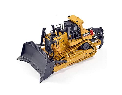 HuiNa CY1700 1/50 DIECAST Bulldozer Earthmover, Modelo estático, Amarillo