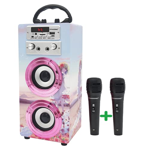 DYNASONIC (3º Generación) Karaoke con microfono, Regalos Originales para niños niña, Juguetes niña (Modelo 17)