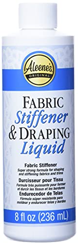 Aleene's Fabric Stiffen-Quick - Endurecedor de telas, 236 ml