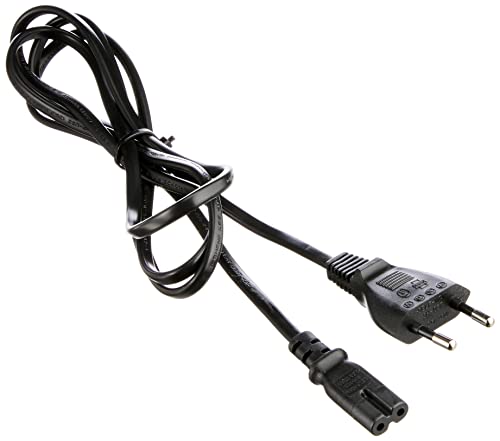 Hama | 00044225 Cable de alimentación para portátil, Cable Corriente Europeo, Negro